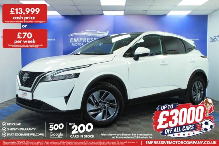 2023 23 NISSAN QASHQAI 1.3 DIG-T MHEV ACENTA PREMIUM SUV 5DR PETROL HYBRID MANUA