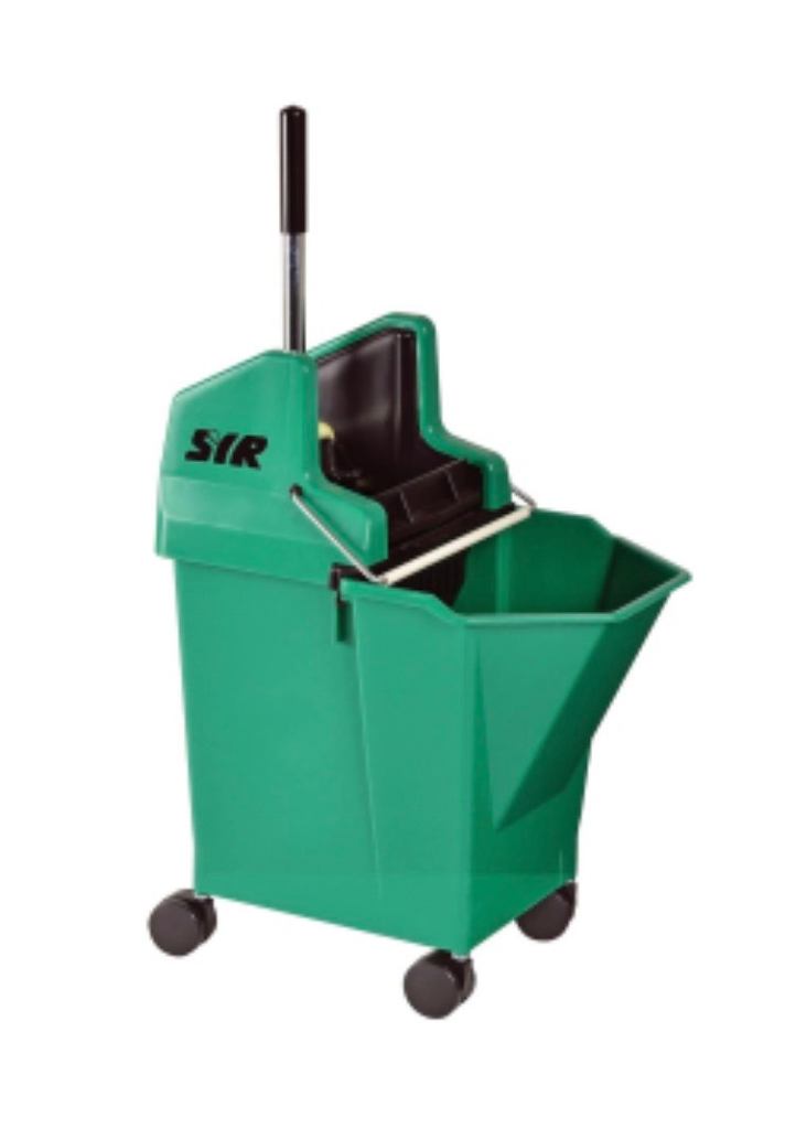 LADYBUG KENTUCKY COMBO MOP BUCKET C/W 2" CASTORS GREEN