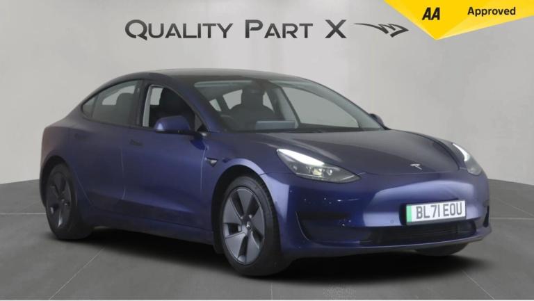 2022 Tesla Model 3 Standard Range Plus Auto RWD 4dr SALOON Electric Automatic