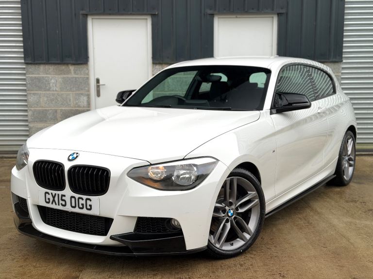 BMW 1 SERIES 125D M-Sport White