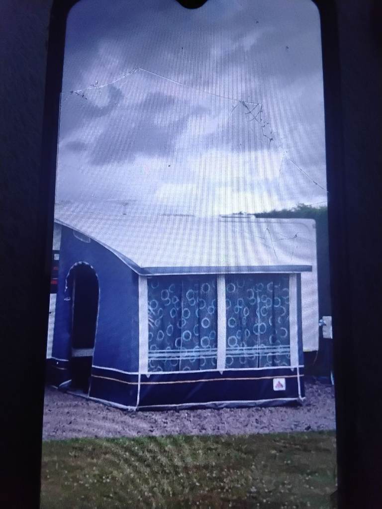 Dorema All Seasons Awning – Blue, Good Condition