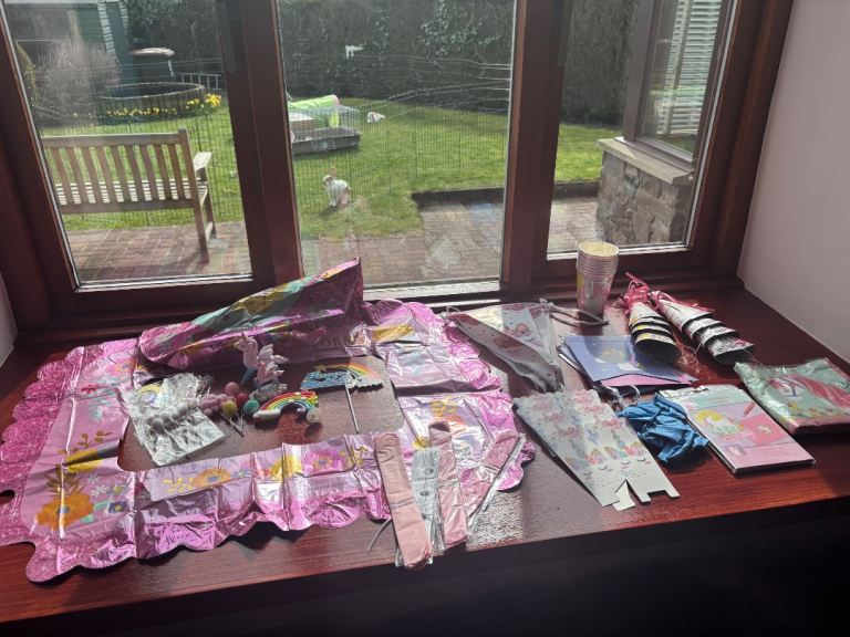 Large unicorn party bundle 