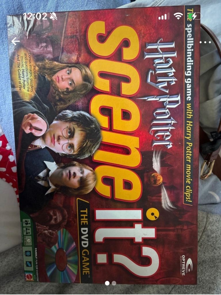 Harry Potter Scene It? The DVD Game - Good Condition