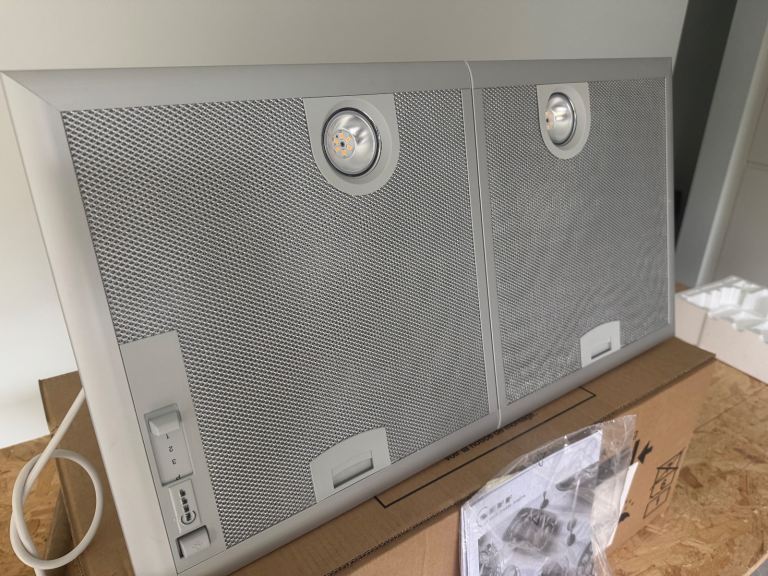 NEFF N30 D5855X1GB 73 cm Canopy Cooker Hood Extractor - Silver