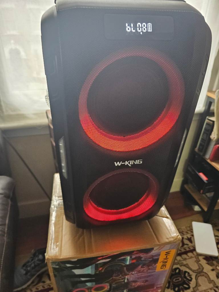 W-king T9 PRO party speaker.  250W amazing sound.