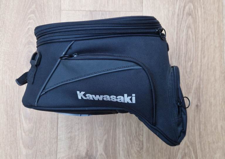 Kawasaki expandable motorbike tank bag by SW Motech