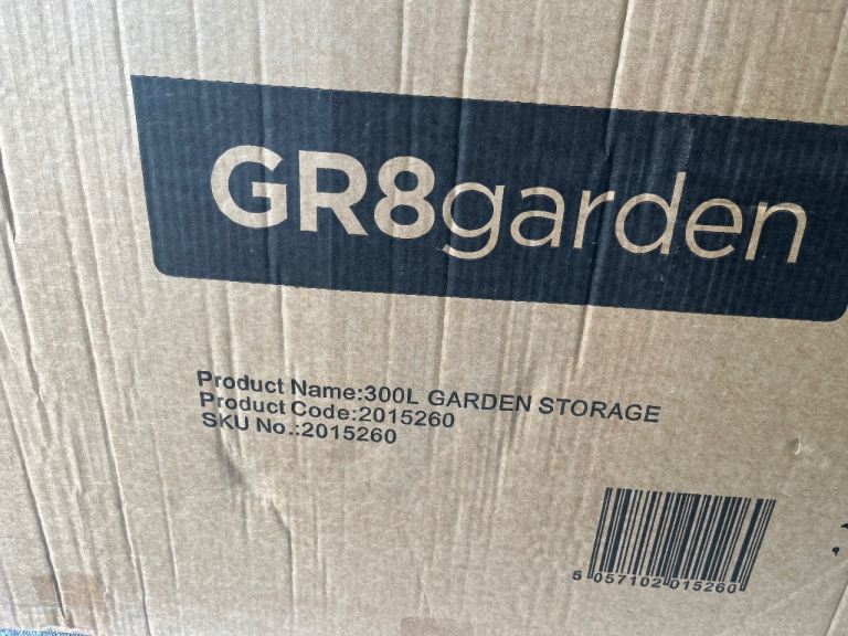 300l garden storage box
