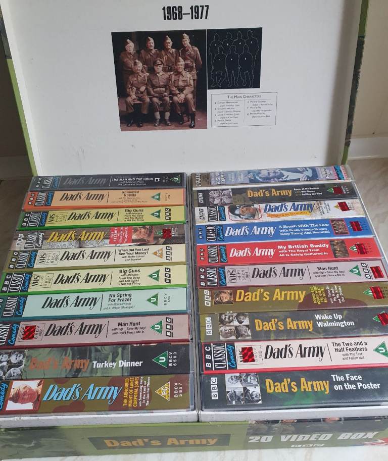 Dad's Army 20 VHS Video Box Set - 1968-1977