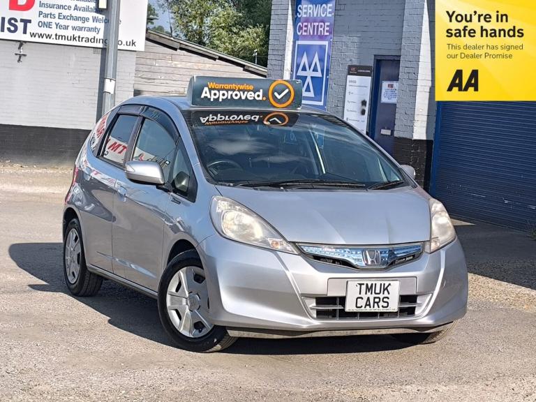 2012 Honda Jazz 1.3 Hybrid 5dr 5 Seats Hatchback Petrol/Electric Hybrid Automatic