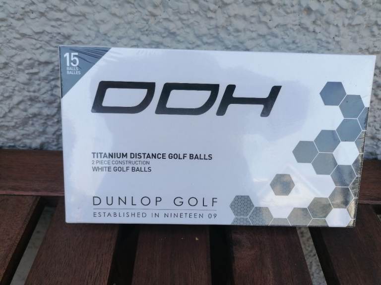  New DDH Dunlop Golf Balls
