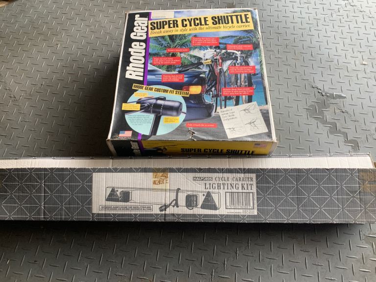 Bike rack and light bar - universal fitting