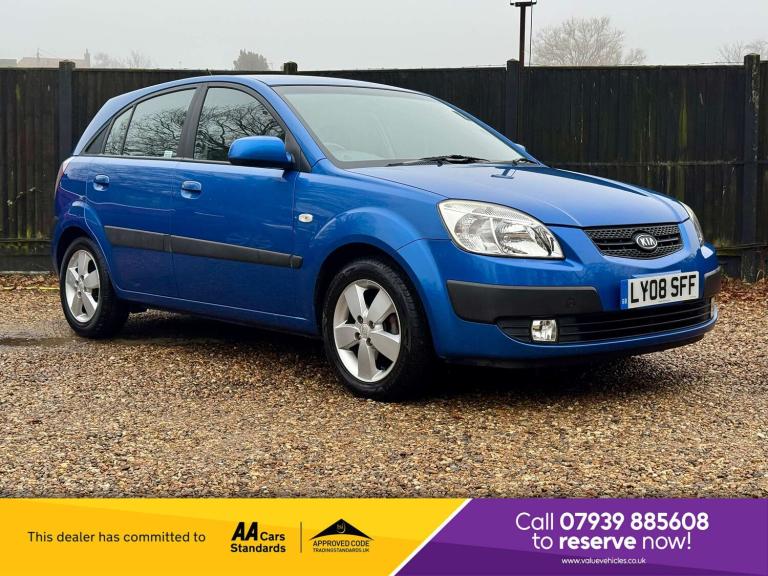 2008 Kia Rio 1.4 3 5dr Auto HATCHBACK PETROL Automatic