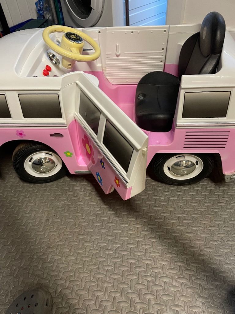 VW camper van ride on toy car