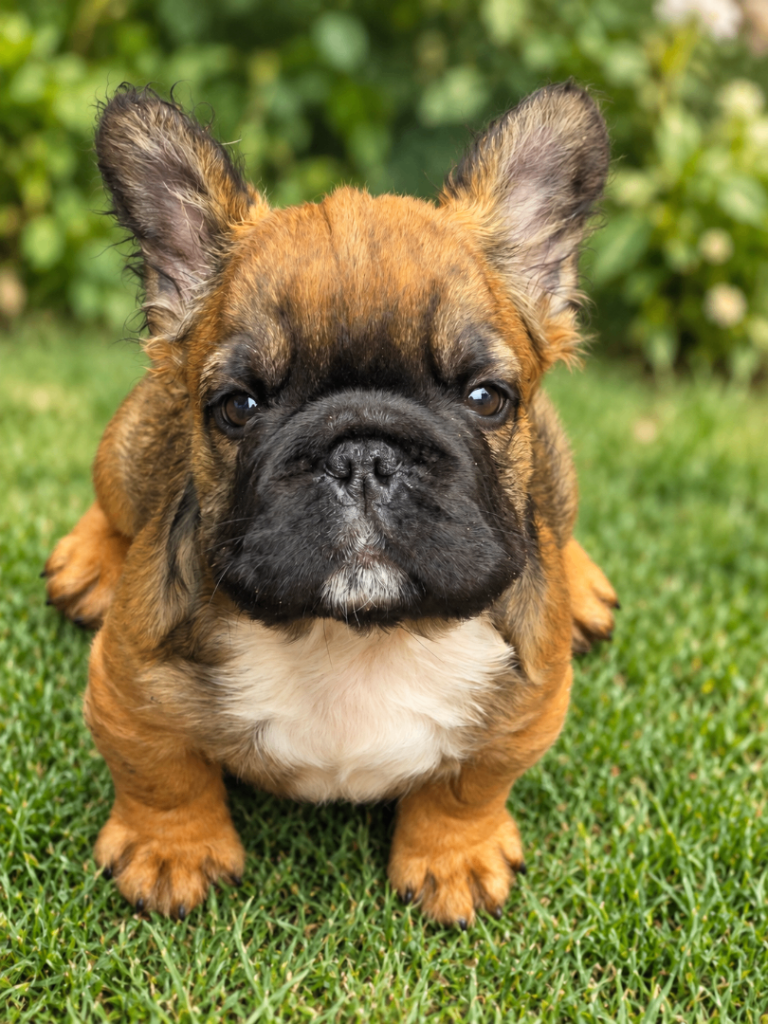 Fluffy french bulldog puppys 