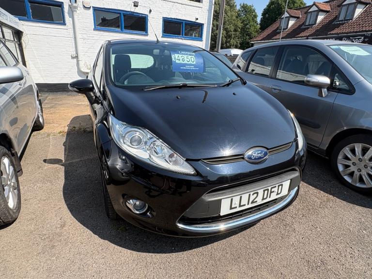 2012 Ford Fiesta 1.25 Zetec 5dr [82] HATCHBACK Petrol Manual