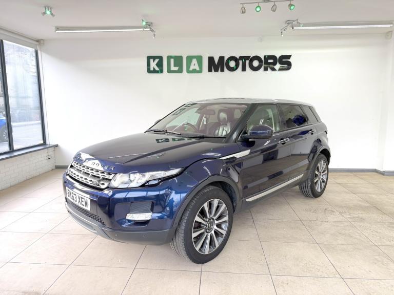LAND ROVER RANGE ROVER EVOQUE Prestige [Lux Pack] Blue Manual Diesel 2013