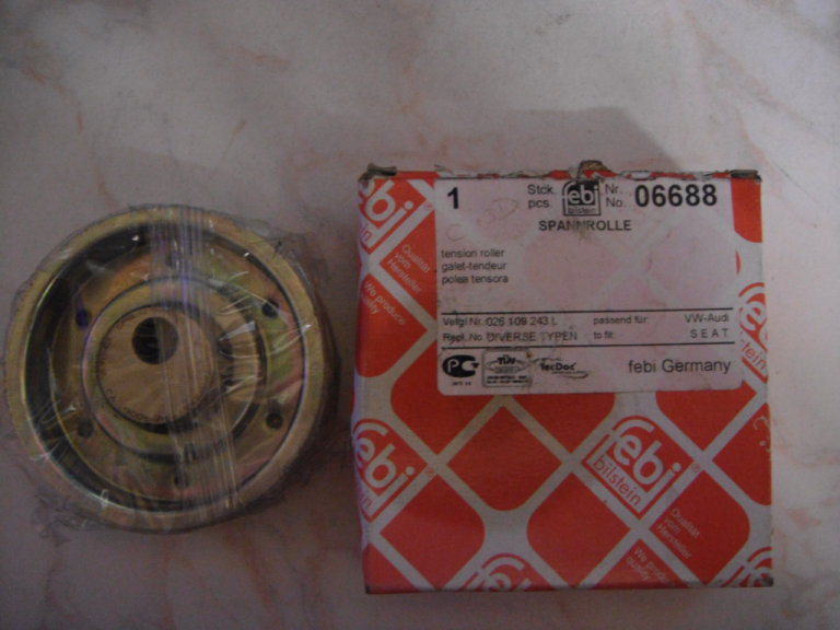 VW GOLF MK2 GTD 06688 FEBI BILSTEIN Tensioner Pulley, timing belt ,AUDI,SEAT AND PORSCHE