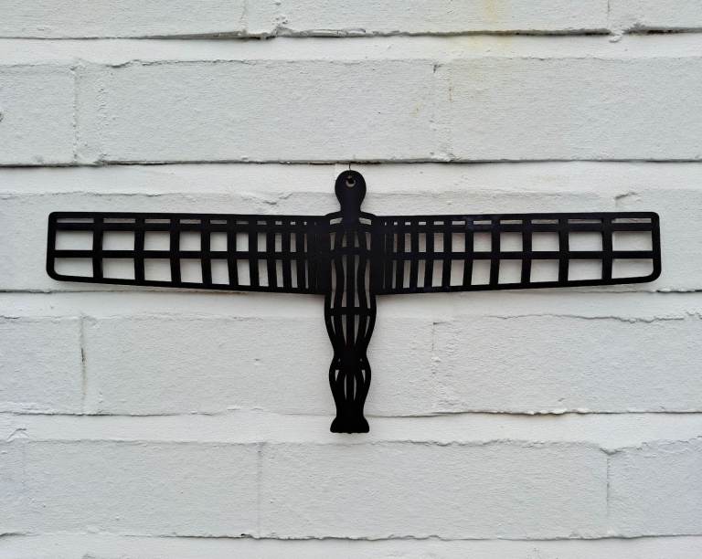The Angel of The North - Hand crafted wall mounted