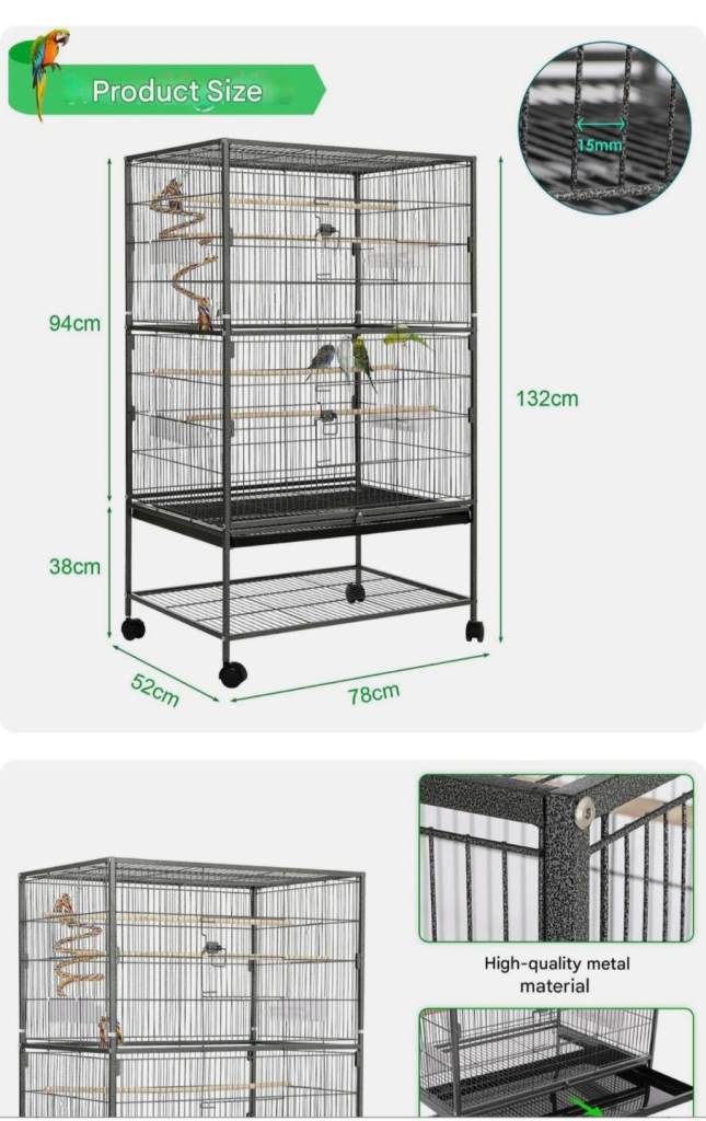 brand new bird cage in box 
