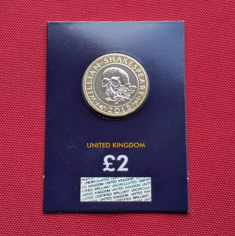 ♥NEW♥ £2 2016 - Shakespeare Tragedies UNCIRCULATED Two Pounds coin