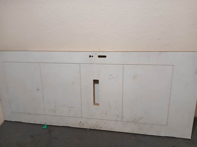 White External Door – Used, Ready for Refurb