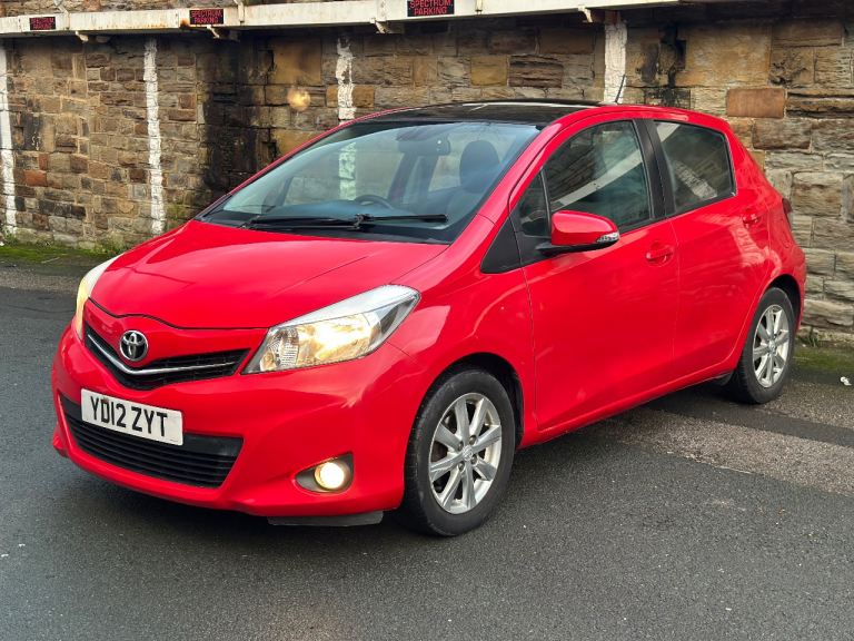 Toyota Yaris 2012 T Spirit 1.3 Petrol 5 Door 6 Speed Manual Hatchback HIGH SPEC