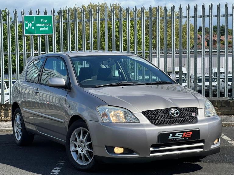 2003 Toyota Corolla 1.8 VVTL-i T Sport 3dr HATCHBACK PETROL Manual