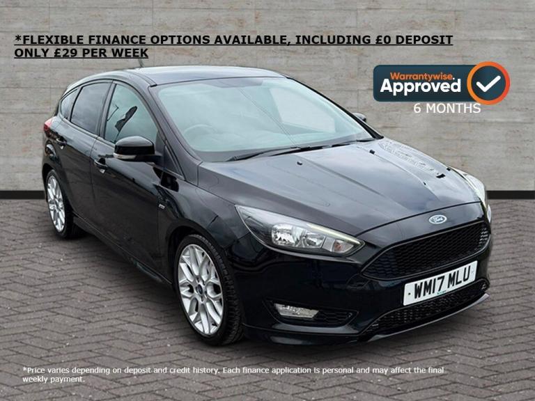 2017 FORD FOCUS 1.0 EcoBoost 125 ST-Line 5dr, NEW TYRES, 18"ALOYS,LONG MOT