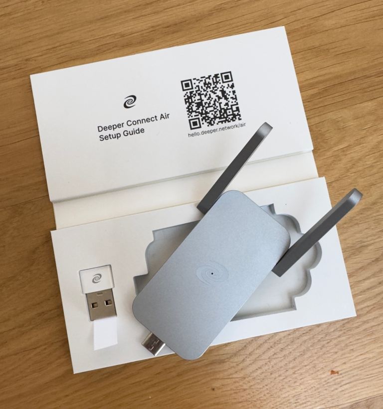 Deeper Connect Air Pocket-Sized Wireless VPN Router Portable Wireguard OpenVPN