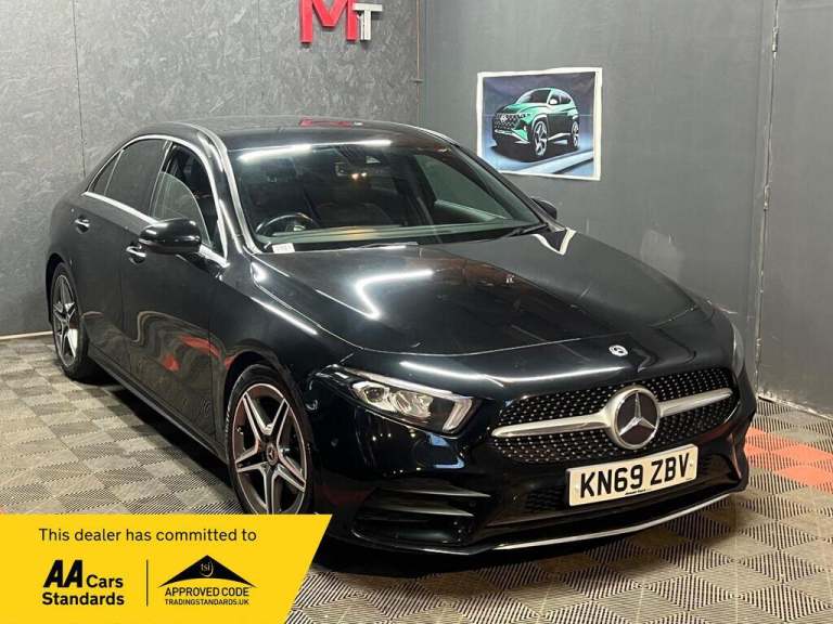 2019 Mercedes-Benz A-Class 1.5 A180d AMG Line (Premium) 7G-DCT Euro 6 (s/s) 4dr SALOON Diesel Aut...