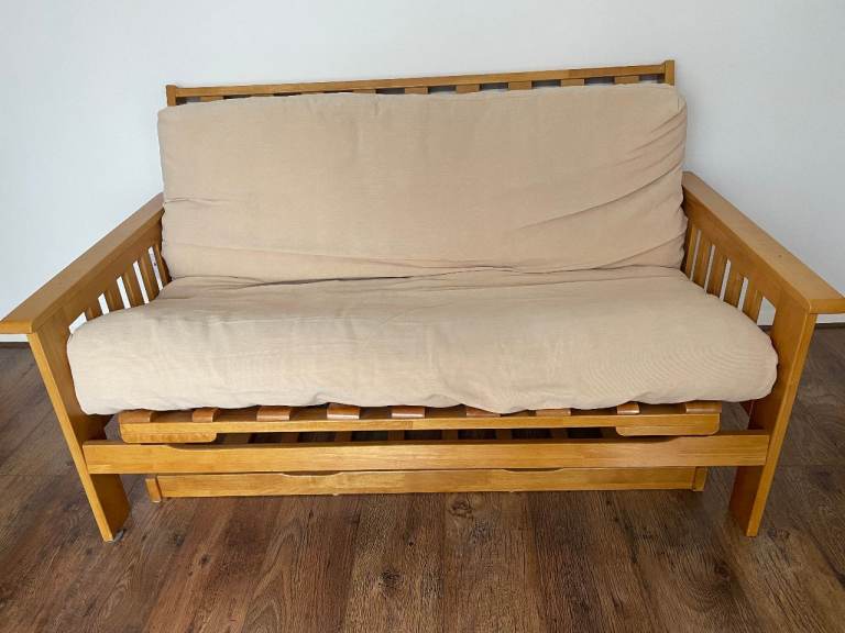 Wooden Futon Sofa for Sale