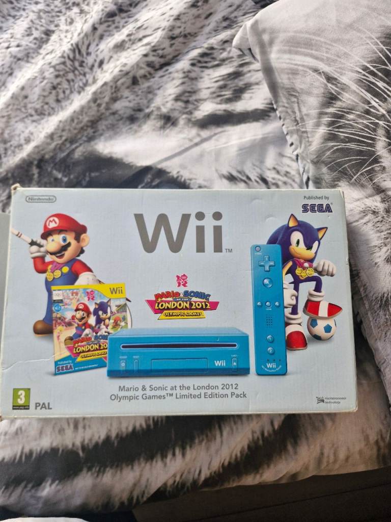 Nintendo Wii Console - Mario & Sonic London 2012 Limited Edition Pack