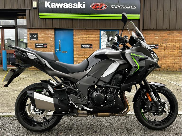 2025 25 Plate Kawasaki Motorcycle KLZ 1100 ASFNN VERSYS 1100 GRAY BLACK 