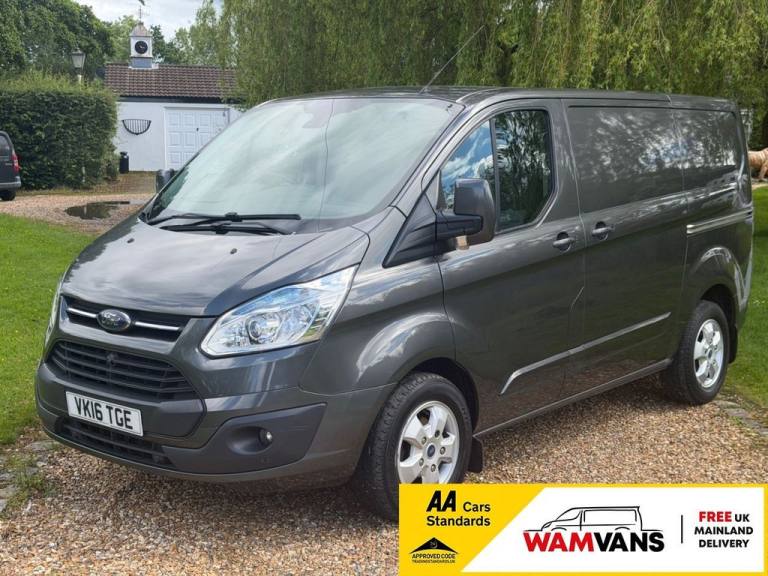 2016 Ford Transit Custom 2.2 TDCi 125ps Low Roof Limited Van PANEL VAN DIESEL Manual