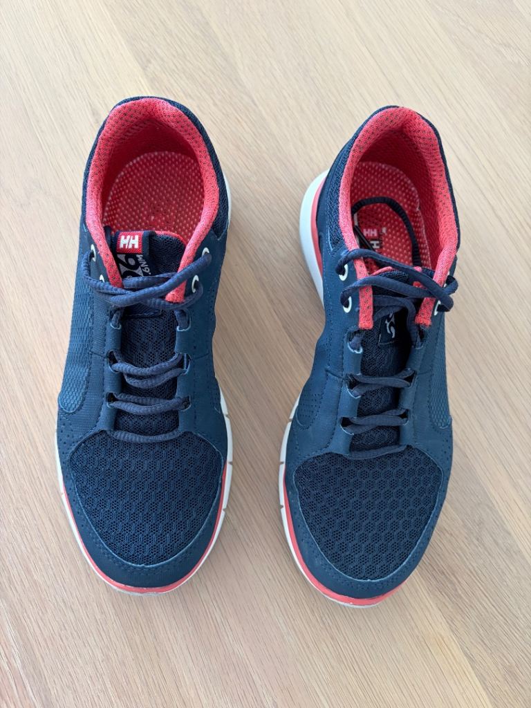 Helly Hansen Women’s Ahiga V4 Hydropower Sailing Shoes Navy/White size 3.5UK