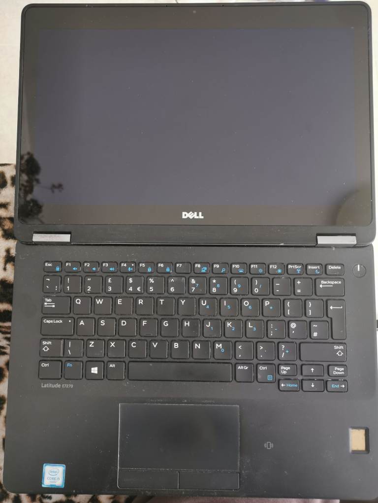 12.5" Dell Latitude E7270 Laptop Core i5-6300U, NO RAM, NO HDD, Broken Screen