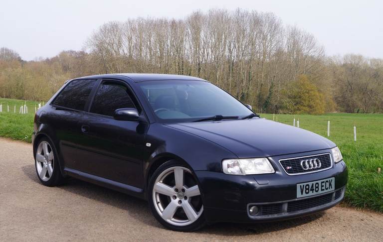 1999 Audi S3 1.8T 8LQuattro 225bhp (BAM) 6-Speed Xenon Recaro Coilover 18" 12+MOT✔Black