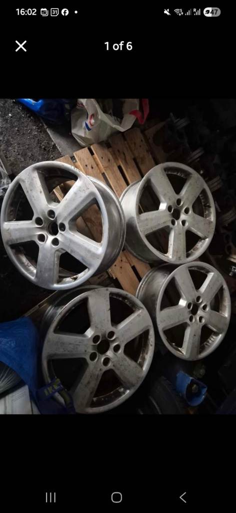 18 inch Audi A6 alloy wheels