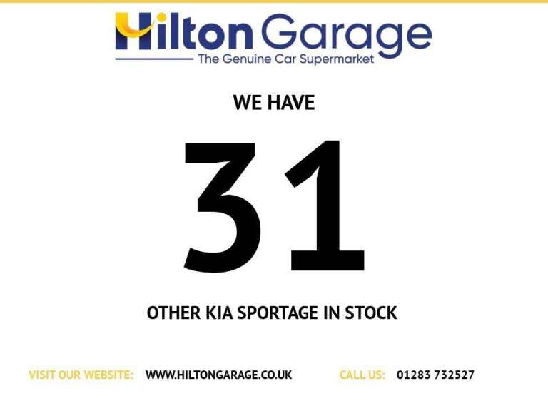 2019 Kia Sportage 1.6 T-GDi 4 SUV 5dr Petrol Manual Euro 6 (s/s) (174 bhp) - SAT NAV + CRUISE EST...