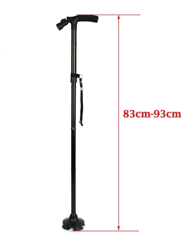 Folding Walking Cane with Adjustable LED Lights 