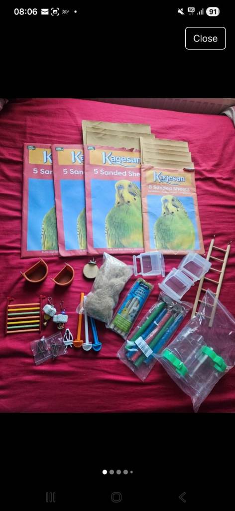Budgies accessories