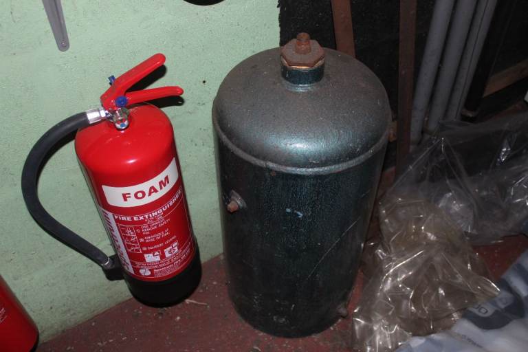 Old Air Compressor Tank - Fair Condition
