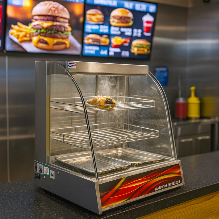Commercial Countertop Food Warmer Display Unit