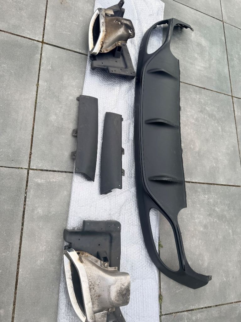 Mercedes E Class c238 w213 E300 Pre Facelift Coupe Rear Diffuser Original OEM