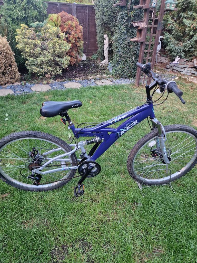 Indi voyager full suspension mountain bike,  18" frame
