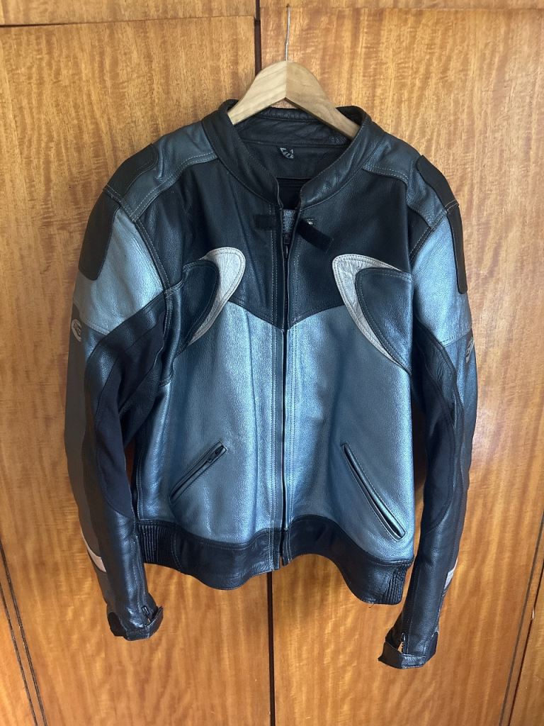 Motorcycle leather jacket - Lewis
