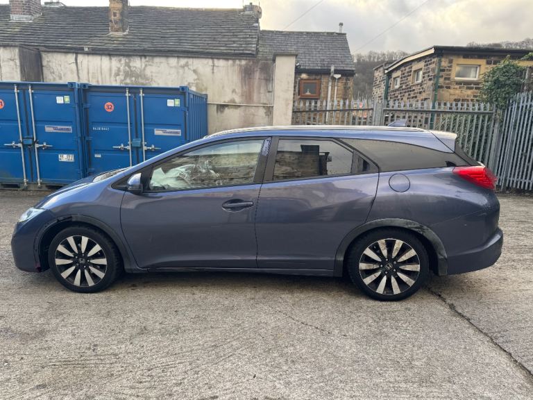 HONDA CIVIC SR (2016) 1.6 DTEC SR TOURER 1.6 DIESEL £20 A YEAR TAX 149K MILES MOT TILL JUNE 2026