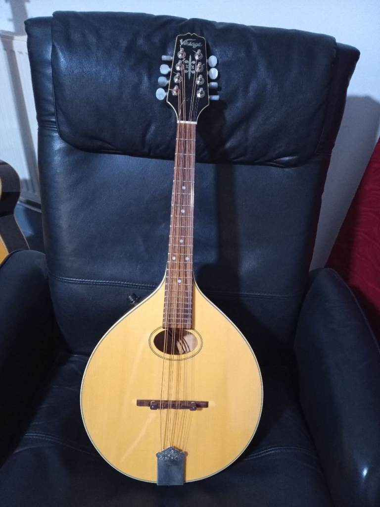 Vintage Tenor Mandola with Fishman Pickup and Hard Case