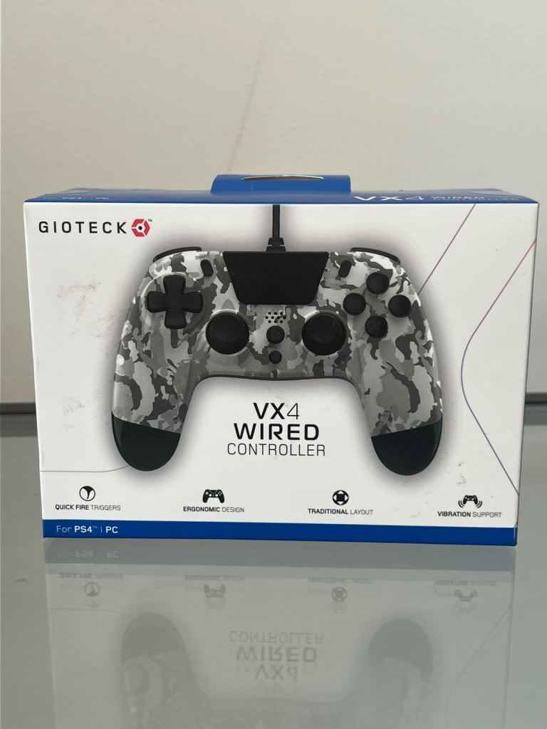 Gioteck VX4 Wired Controller – Brand New, Camo Design