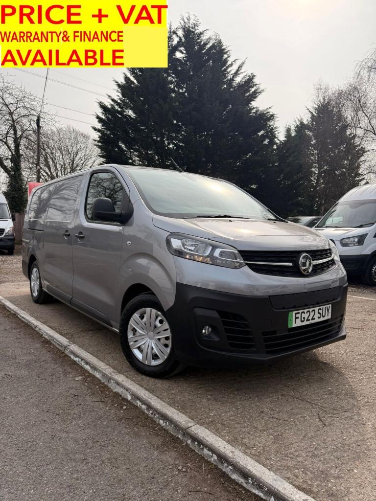 2022 Vauxhall Vivaro E VIVARO 75kWh ELECTRIC **ONLY 7,600 MILES** L2 LWB PANEL VAN Electric Autom...